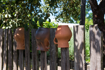 Handmade ceramic jugs - 400618191