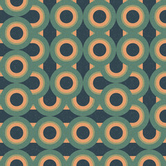 Fototapeta premium Abstract Geometric Pattern generative computational art illustration