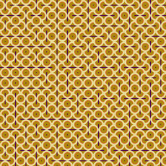 Abstract Geometric Pattern generative computational art illustration