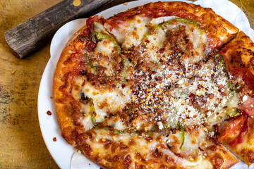 Single Serving Supreme Pizza
