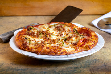 Single Serving Supreme Pizza