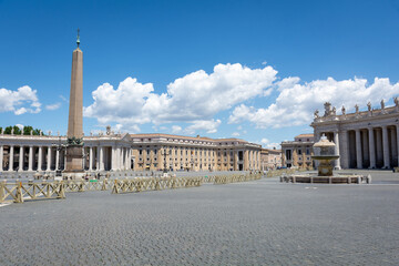 Naklejka premium A View on St. Peter's Square