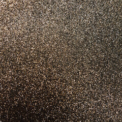 Bronze Glitter background. Brilliant dust abstract surface. Shimmer hologram crystal texture....