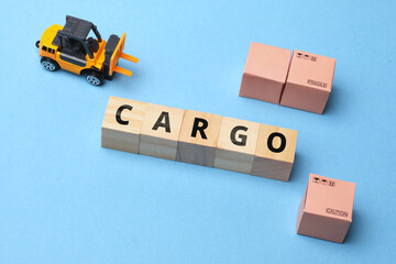 Concept cargo courier Industry Term of large load