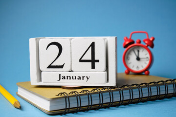 twenty fourth day of winter month calendar january