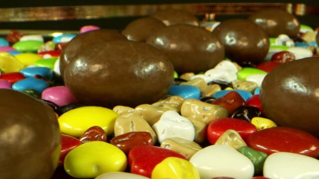 Delicious and Sweet Candies and Chocolate 