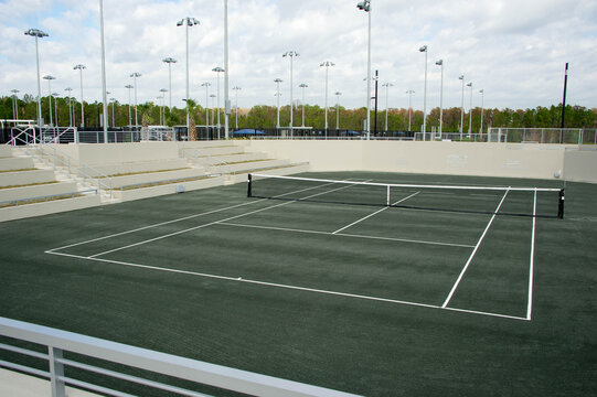 ORLANDO, FL - USTA National Campus Tennis Ball. United States Tennis Association National Campus. Located in Orlando Florida.