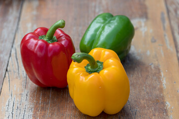 Fresh bell peppers