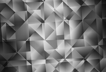 Light Gray vector abstract polygonal template.