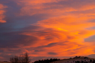 Rocky Mountain Sunset