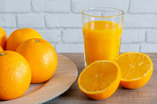 Oranges et jus d'orange