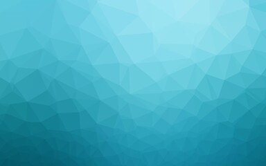 Light BLUE vector abstract mosaic background.