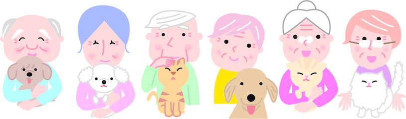 ほわほわタッチ、イラスト、ベクター、カット、かわいい、笑顔、女性、ペット、猫、お年寄り、老人、長生き、生き生き、cat、高齢者、パート ナーほわほわタッチ、イラスト、ベクター、カット、かわいい、笑顔、女性、ペット、猫、お年寄り、老人、長生き、生き生き、cat、高齢者、パート ナー、飼う、飼育、飼う、飼育、仲間、ペット友達、動物好き、仲良し
男性,猫