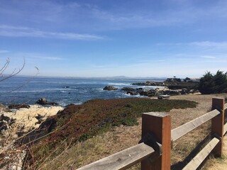 Fototapeta na wymiar Monterey bay ocean 