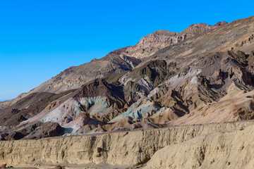 Colorful mountains at Artist's Palette, Death Valley National Park, California, USA
