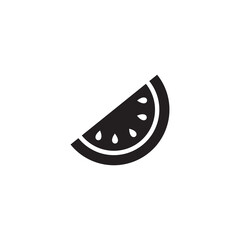 watermelon icon symbol sign vector