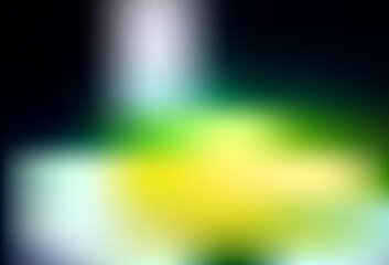 Dark Blue, Green vector texture with curved lines.