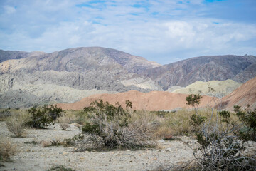 An overlooking view of nature in Palm Springs, California