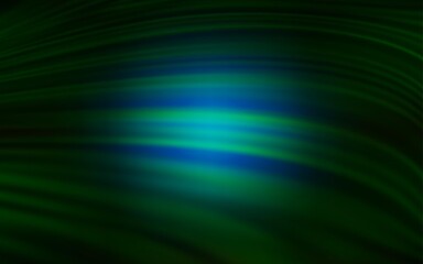 Dark Green vector pattern with sharp lines. Modern geometrical abstract illustration with Lines. Best design for your ad, poster, banner.