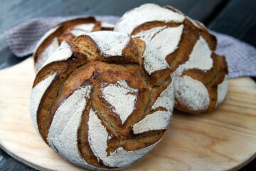 Heavy rye bread