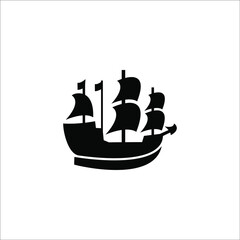 sailing boat logo design