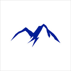 abstract mountain logo