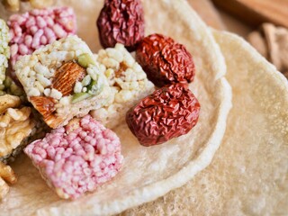 유기농 과일 말린대추, 음식 
