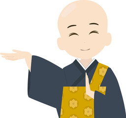 お寺とお坊さんのイラスト Wall Mural Wallpaper Murals Foolchico お寺とお坊さんのイラスト Wall Mural Wallpaper Murals Foolchico