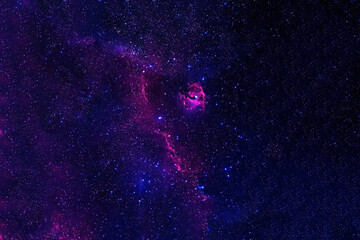 Colored beautiful galaxy. Elements of this image were furnished by NASA.