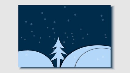 Naklejka premium Christmas party poster design. Snowman illustration. Winter holidays background. Winter postcard. Eps10 vector