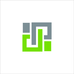 letter DP logo