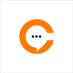 C talk logo design