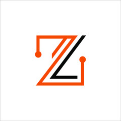 Z circuit logo design