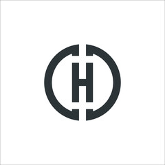 H logo design