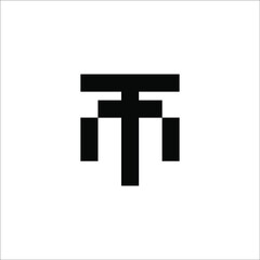 Obraz premium MT logo