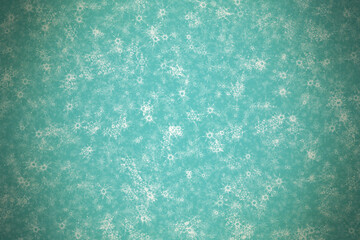 snowflakes on old paper texture
