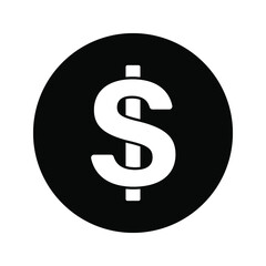 dollar currency icon. dollar vector. editable colors. Eps 10
