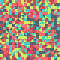 Abstract Geometric Pattern generative computational art illustration