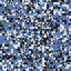 Abstract Geometric Pattern generative computational art illustration