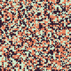 Abstract Geometric Pattern generative computational art illustration