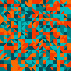 Abstract Geometric Pattern generative computational art illustration