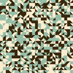 Abstract Geometric Pattern generative computational art illustration