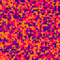 Abstract Geometric Pattern generative computational art illustration
