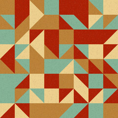 Abstract Geometric Pattern generative computational art illustration