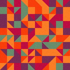 Abstract Geometric Pattern generative computational art illustration