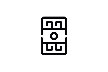 Supermarket Outline Icon - Snack