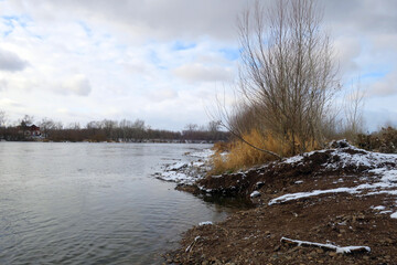 late autumn landscape