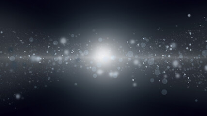 Obraz premium dark background with blurred particles