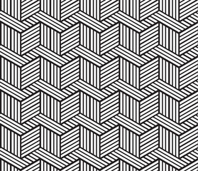 Black and white pattern geometric abstract graphic