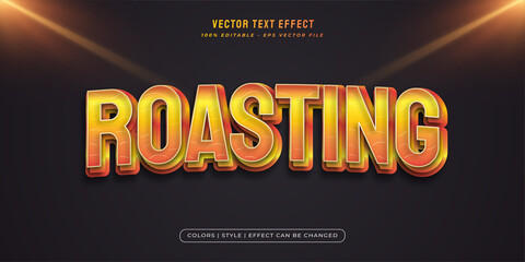 Bold orange text style with embossed effect